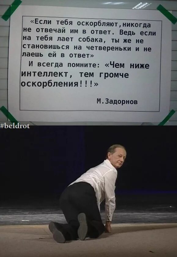 Как правильно реагировать на оскорбления