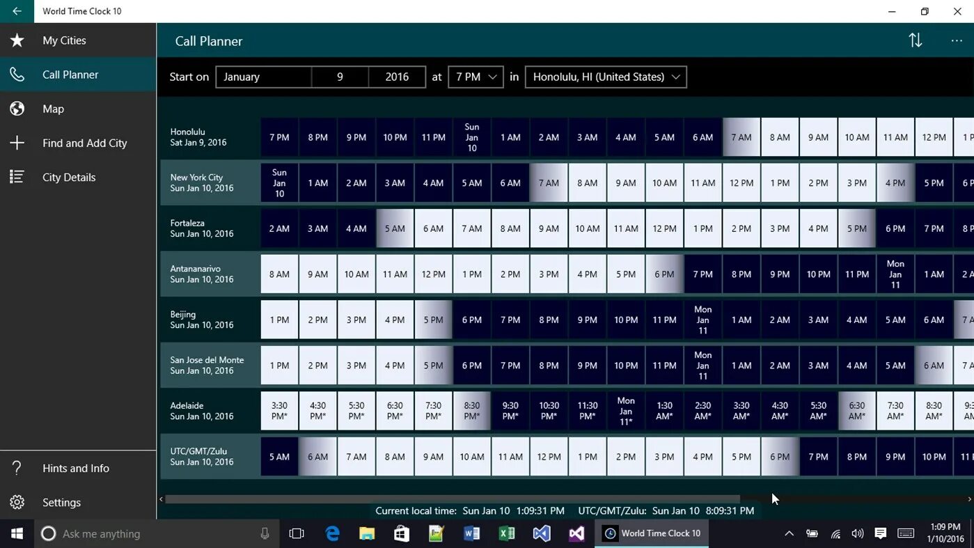 Call plan. World time. Мировое время Windows 10. World time Clock Windows.