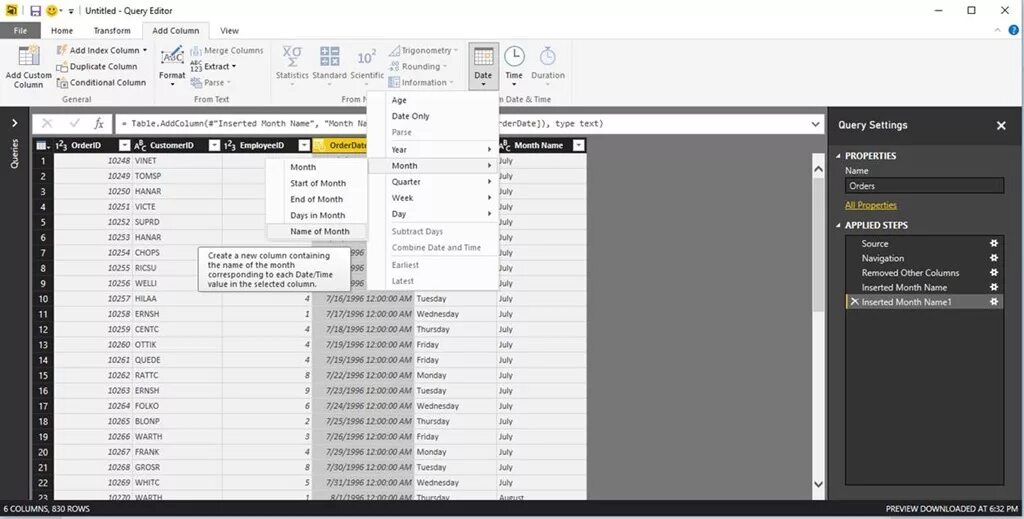 Добавочное обновление Power bi. Убрать пустые строки в матрице bi. Query only