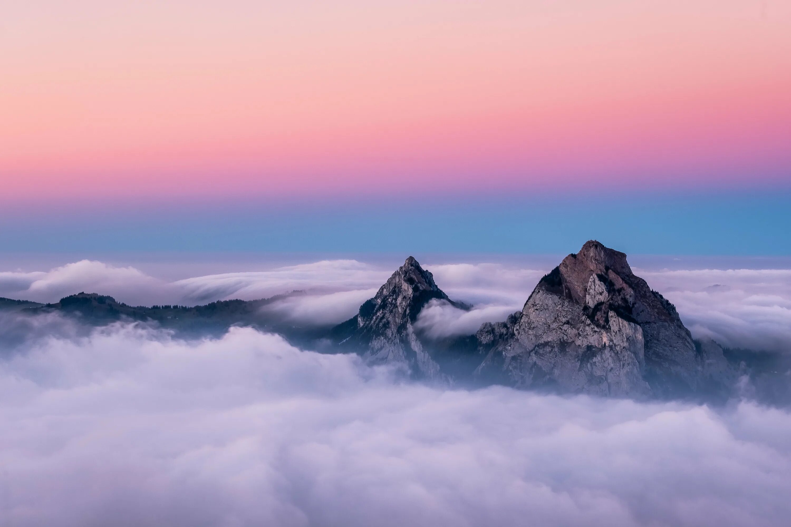 Peaks cloud. Peaks cloud