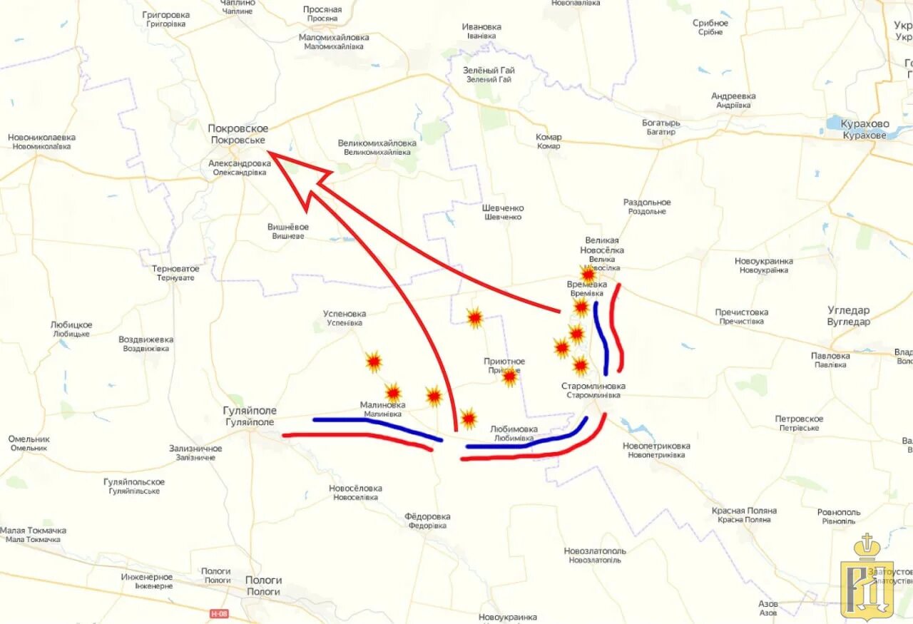 Карта продвижения вс