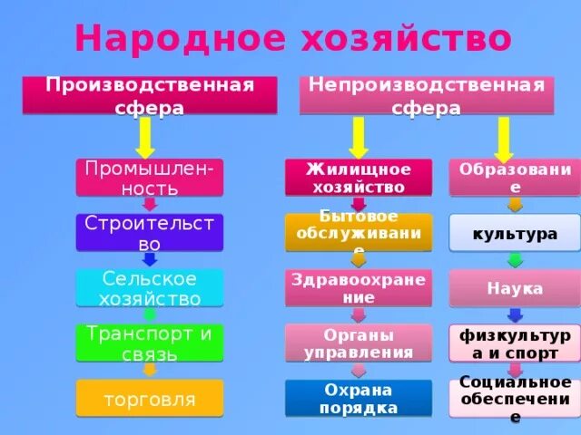 Образование и народное хозяйство