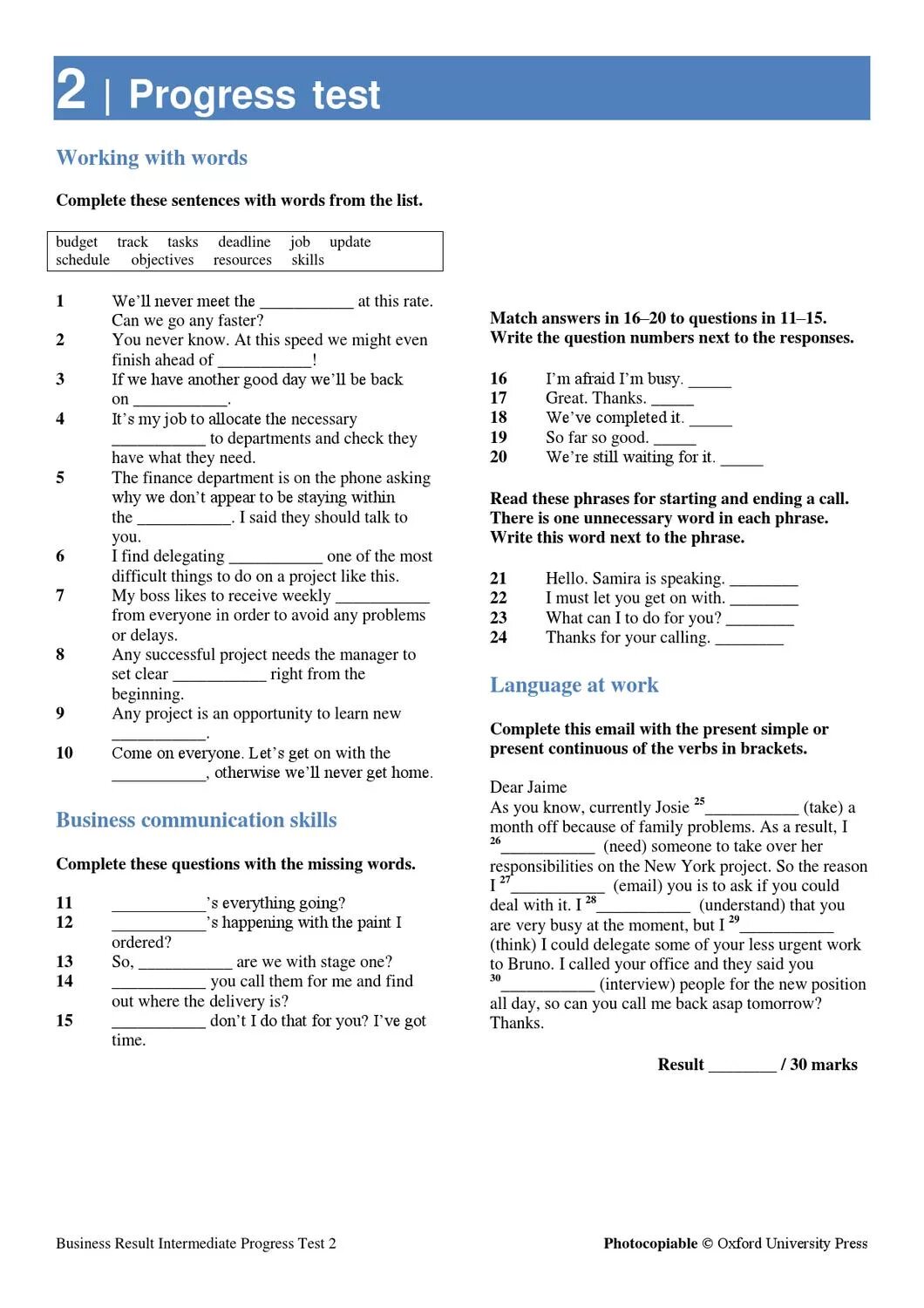 Тест progress. Business result pre-intermediate unit 3 тест. outcomes pre intermediate unit 4 tests ответы. business result upper-intermediate progress test 1 ответы. progress test unit 5 business result pre intermediate.