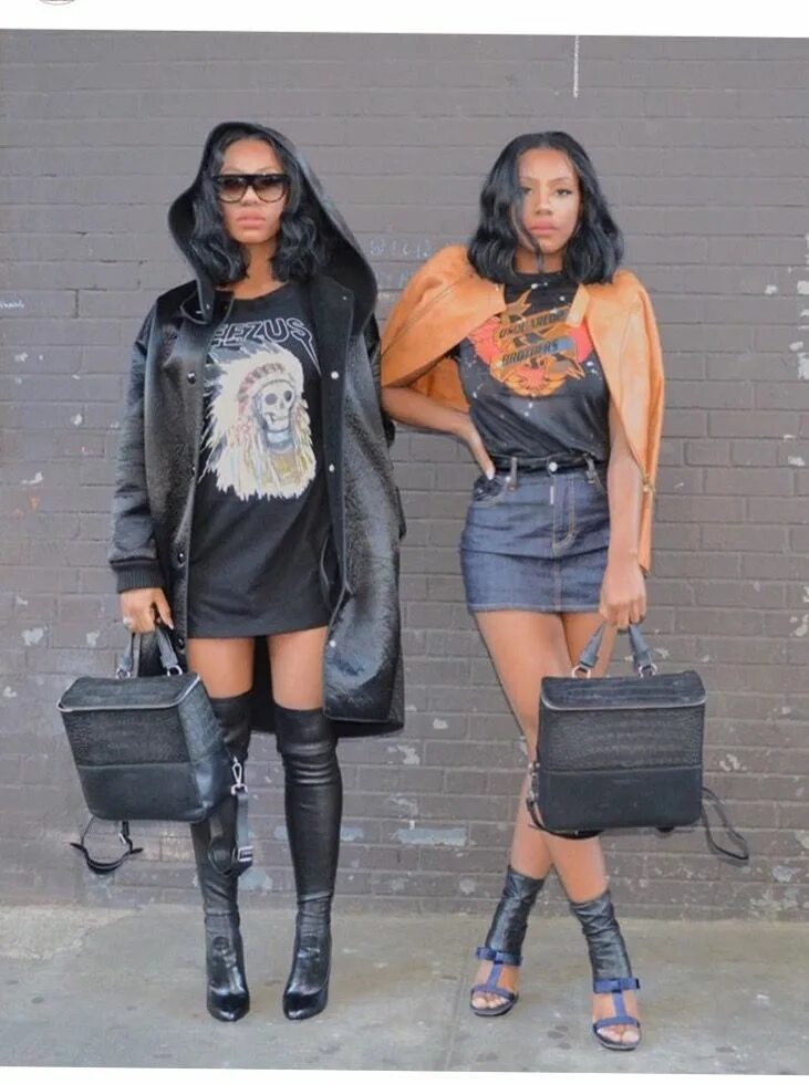Как одеваются близнецы. Сестры clermont twins. clermont twins арестованы. близнецы стиль одежды. женщины близнецы стиль одежды.