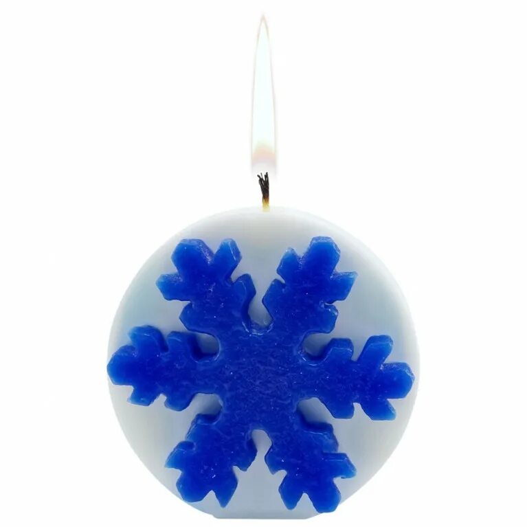 Нг: свеча "снежинка" (арт. Свеча снежинка. Rm062431). Окопная свеча снежинка. Снежинки электронные.
