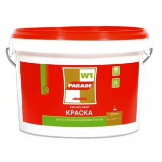 Белая краска литр