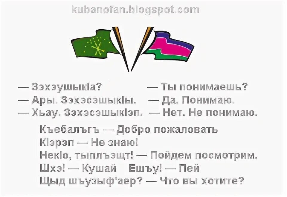 Адыгейски русский словарь