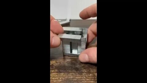 Кубик из скоб для степлера пошагово