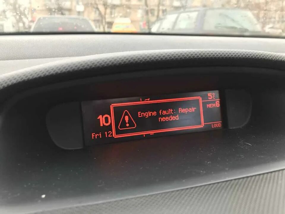 Engine fault