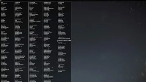 Консольные команды voices of the