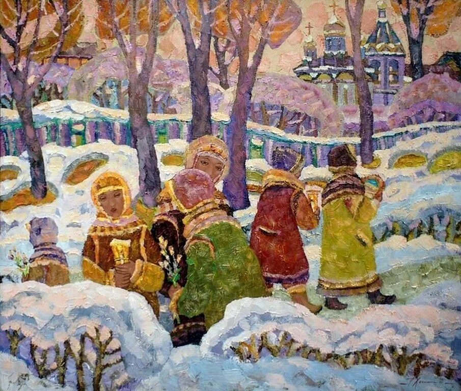 Блонская вербное воскресенье