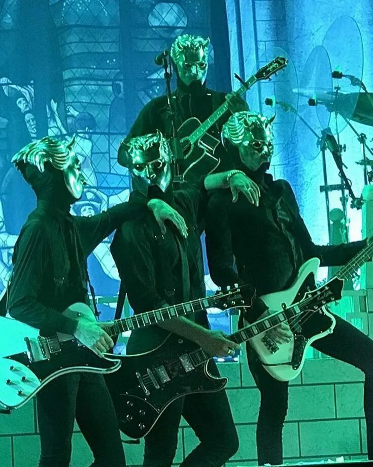 The band ghost группа. Гитарист группы ghost. Ghost группа 2021. Группа гоуст ghost. Ghost группа 2019.