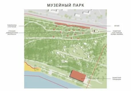 План парка швейцария нижний