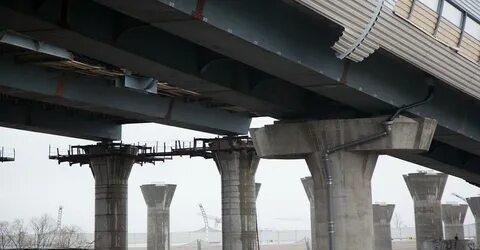 Опоры мостов пролеты