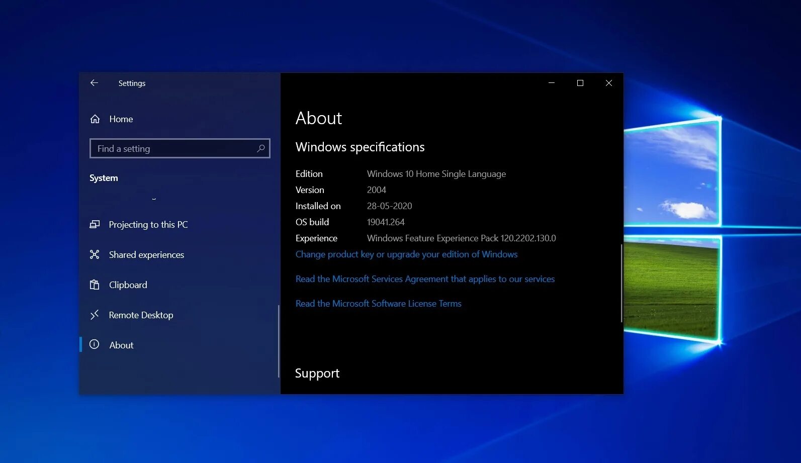 10 версия 2004. Windows 10 2004. Windows 10 Version 2004. Виндовс 10 2020. Windows 10 Multi RDP.