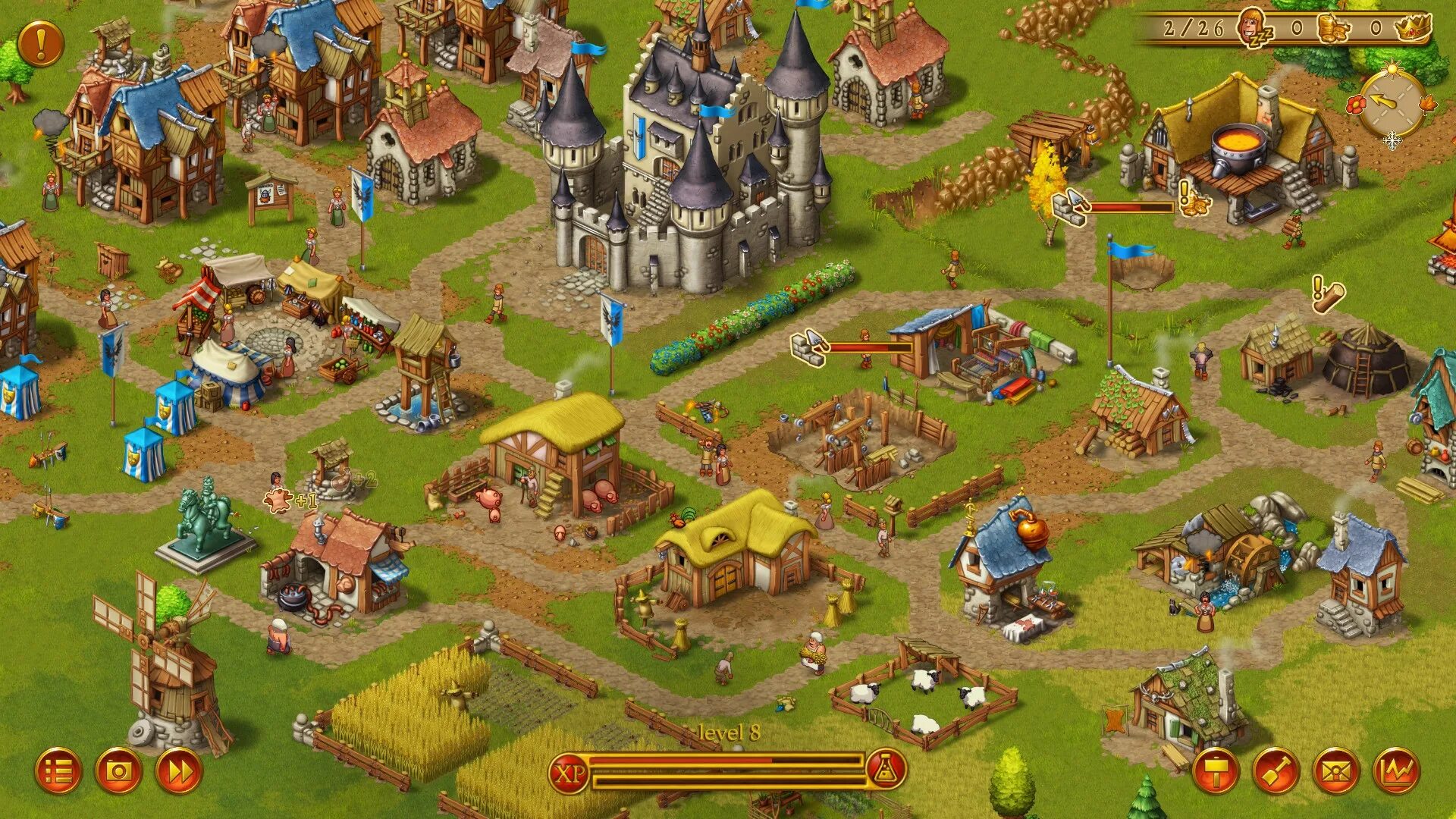 Игра где строят деревню. Игра Townsmen. Townsmen 6. Townsmen 6 кузница. Townsmen 4.