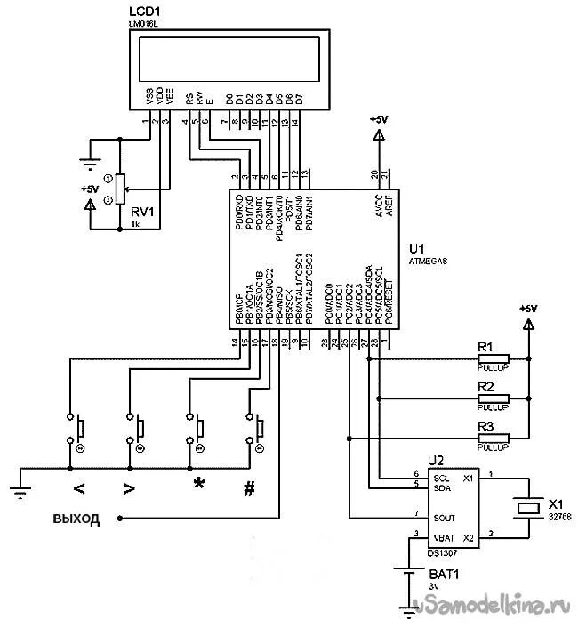 Atmega таймеры. Atmega8 схема включения. схема таймера на atmega8. таймер термостат на атмега 8. атмега 16 схемы на атмега.