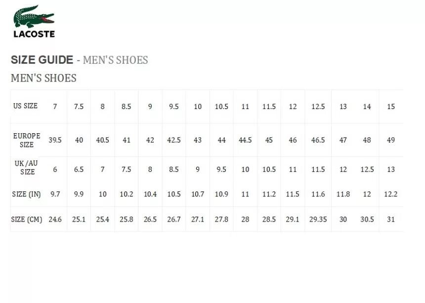Таблица размеров обуви франция. Размер t5 Lacoste. Lacoste таблица размеров обуви. Lacoste Размерная сетка мужской обуви. Lacoste 9 us.