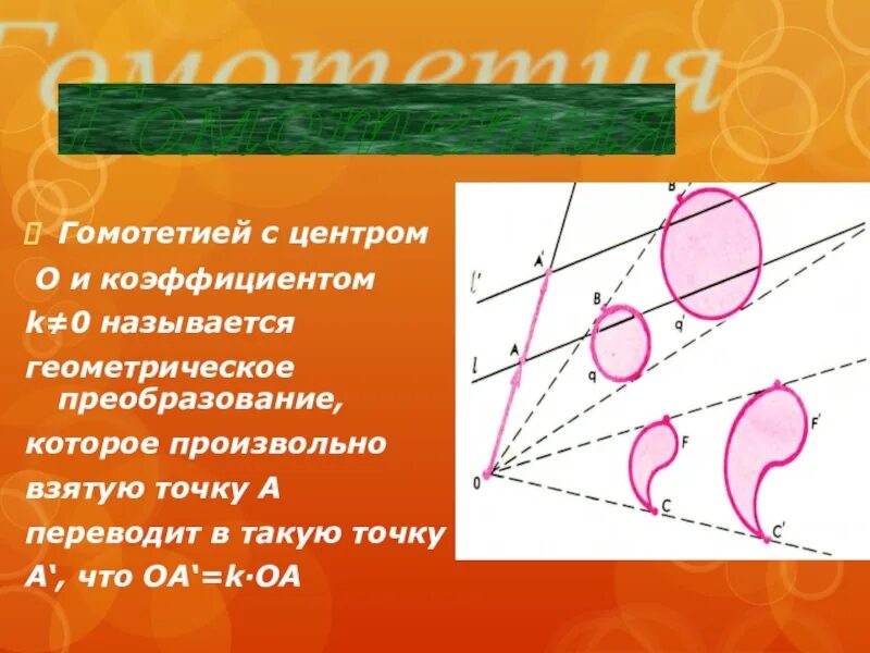 Гомотетия с центром в точке. Гомотетия 1/2. Гомотетия это в геометрии. Геометрические преобразования гомотетия. Гомотетия треугольника с коэффициентом 2.