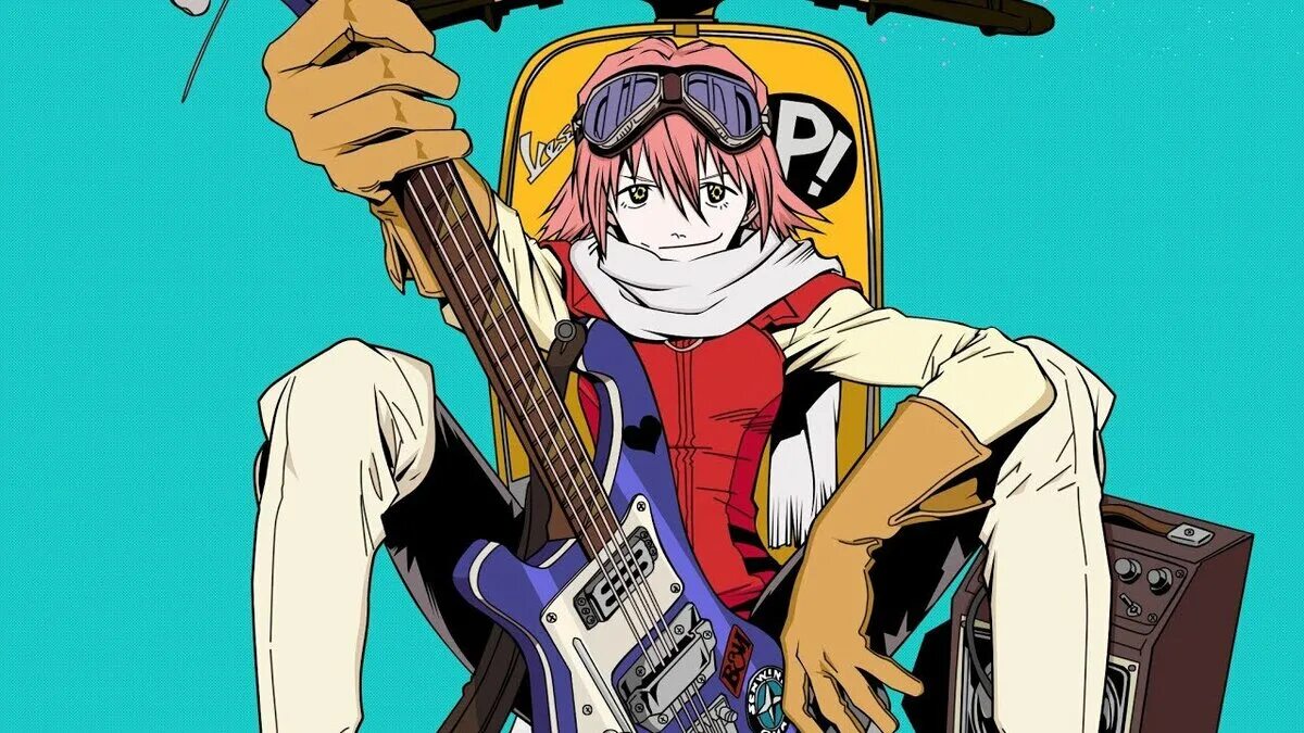 FLCL Харуко. Харуко Харухара. Фури-кури / FLCL. Фури кури 2000