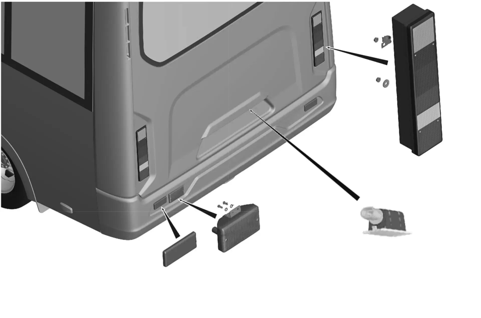 Как открыть дверь газель некст. Фонарь задний Газель Некст фургон. Фонарь задний Газель Некс. Световозвращатель заднего бампера Газель Некст автобус. Боковина задка Газель Некст автобус.