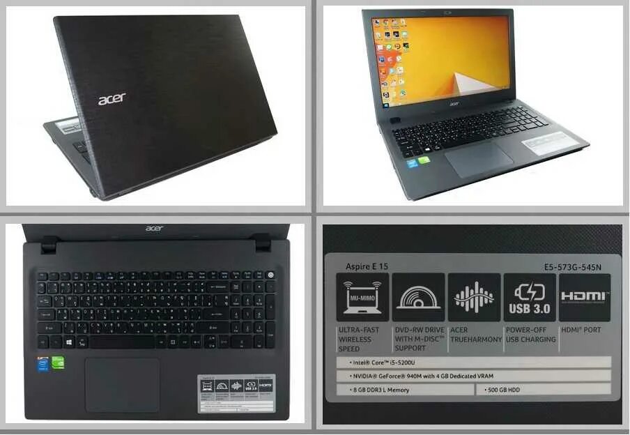 Aspire 5 характеристики. Acer Aspire e5-573g. Acer Aspire e5-573. Acer Aspire e5-573g ОЗУ. Ноутбук Acer Aspire e5-573g.