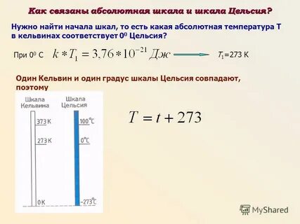 Постоянная кельвина равна