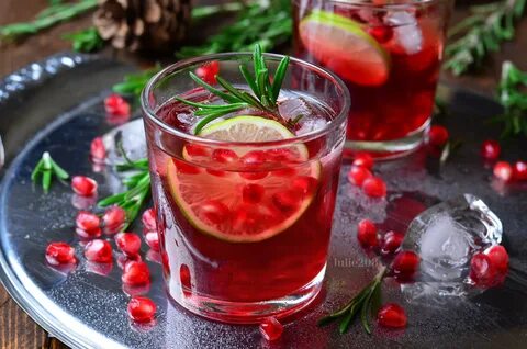 Клюквенный лимонад