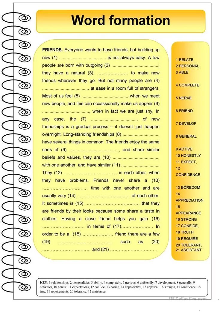 Have you made many friends. Word formation. Word formation задания. Word formation английском языке Worksheet. Word formation упражнения Worksheet.