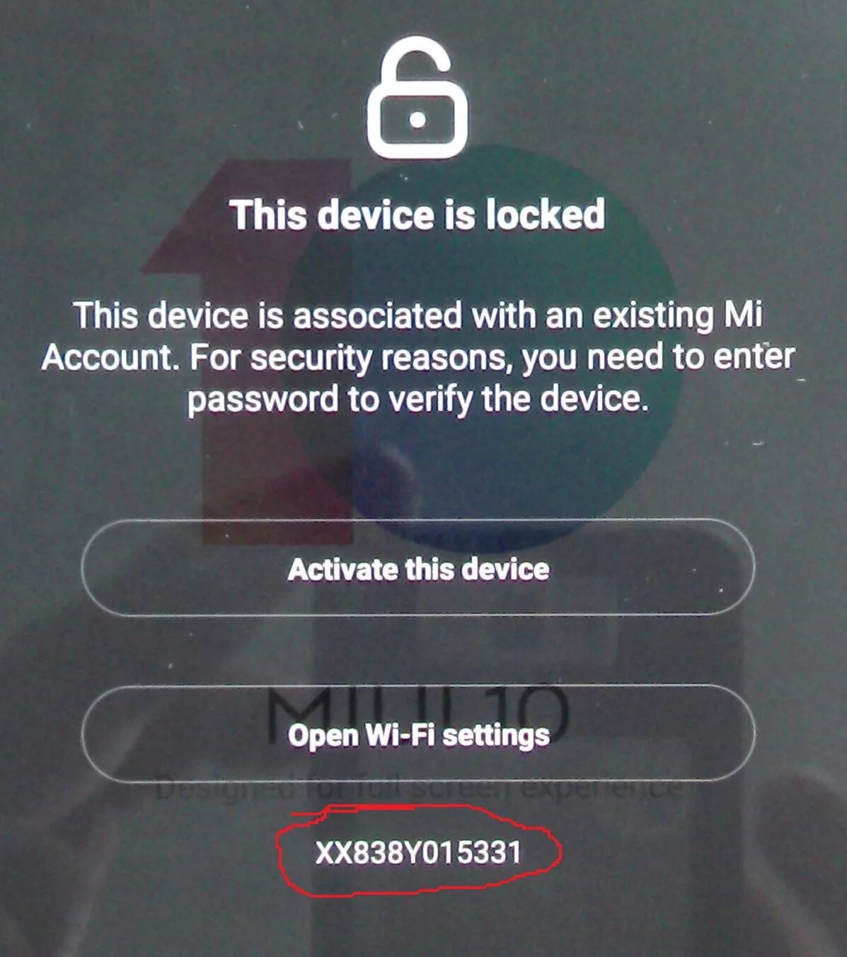 Коды locked