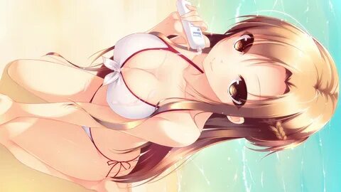 Anime 1920x1080 Sword Art Online anime anime girls ecchi bikini cleavage bo...