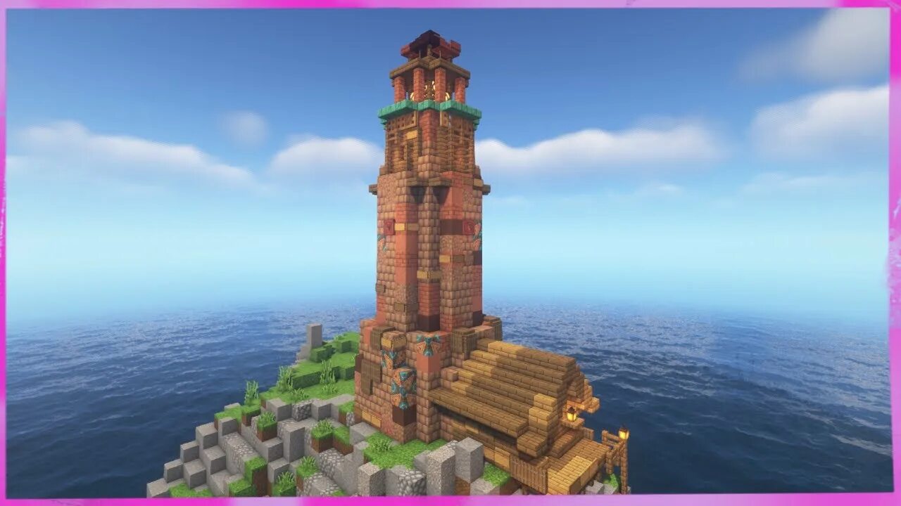 Красивое оформление маяка майнкрафт 5 best custom beacon designs to build in Minecraft