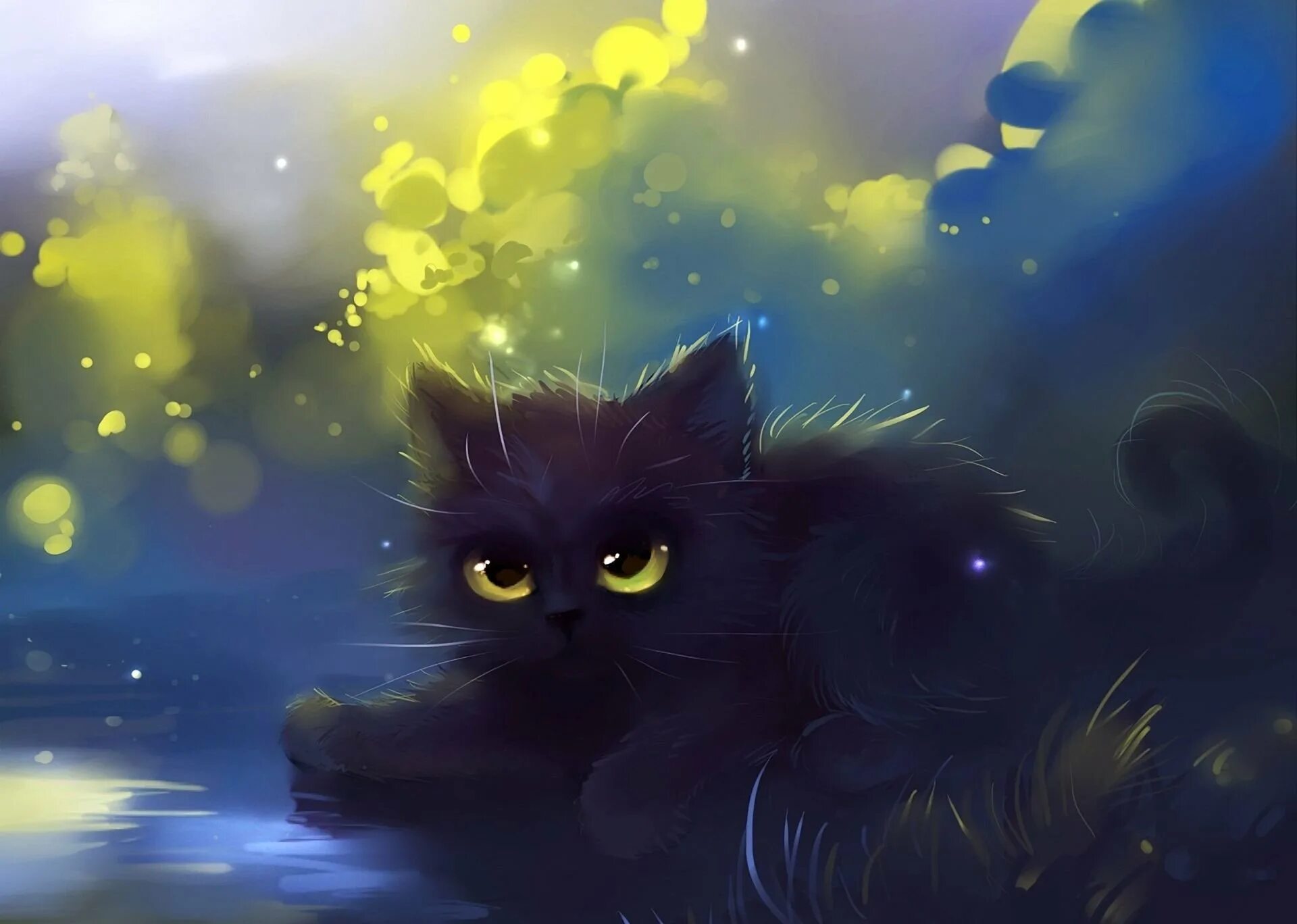 Котики арт. Художника rihards donskis (apofiss). рихард донскис художник. котята аниме. котенок арт.