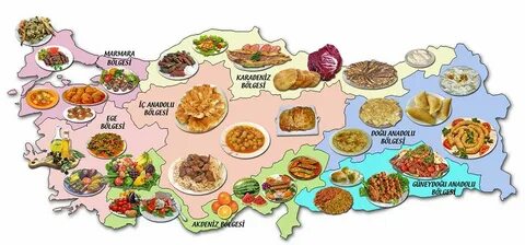 Карта национальной кухни