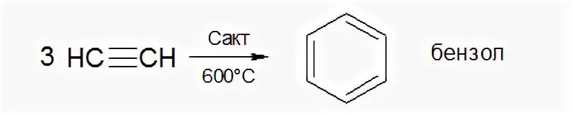 Тримеризация ацетилена в бензол. Реакция тримеризации ацетилена. Реакция Зелинского тримеризация. Реакция Зелинского тримеризация ацетилена.