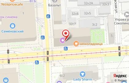 Метро семеновская магазины