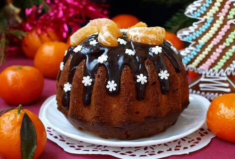 Новогодний кекс