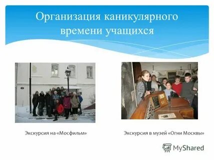Во время экскурсии в орган