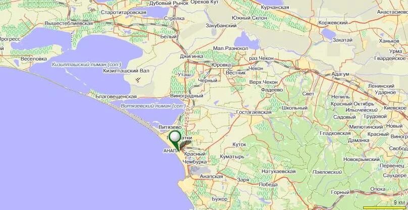 какой населенный пункт в анапе