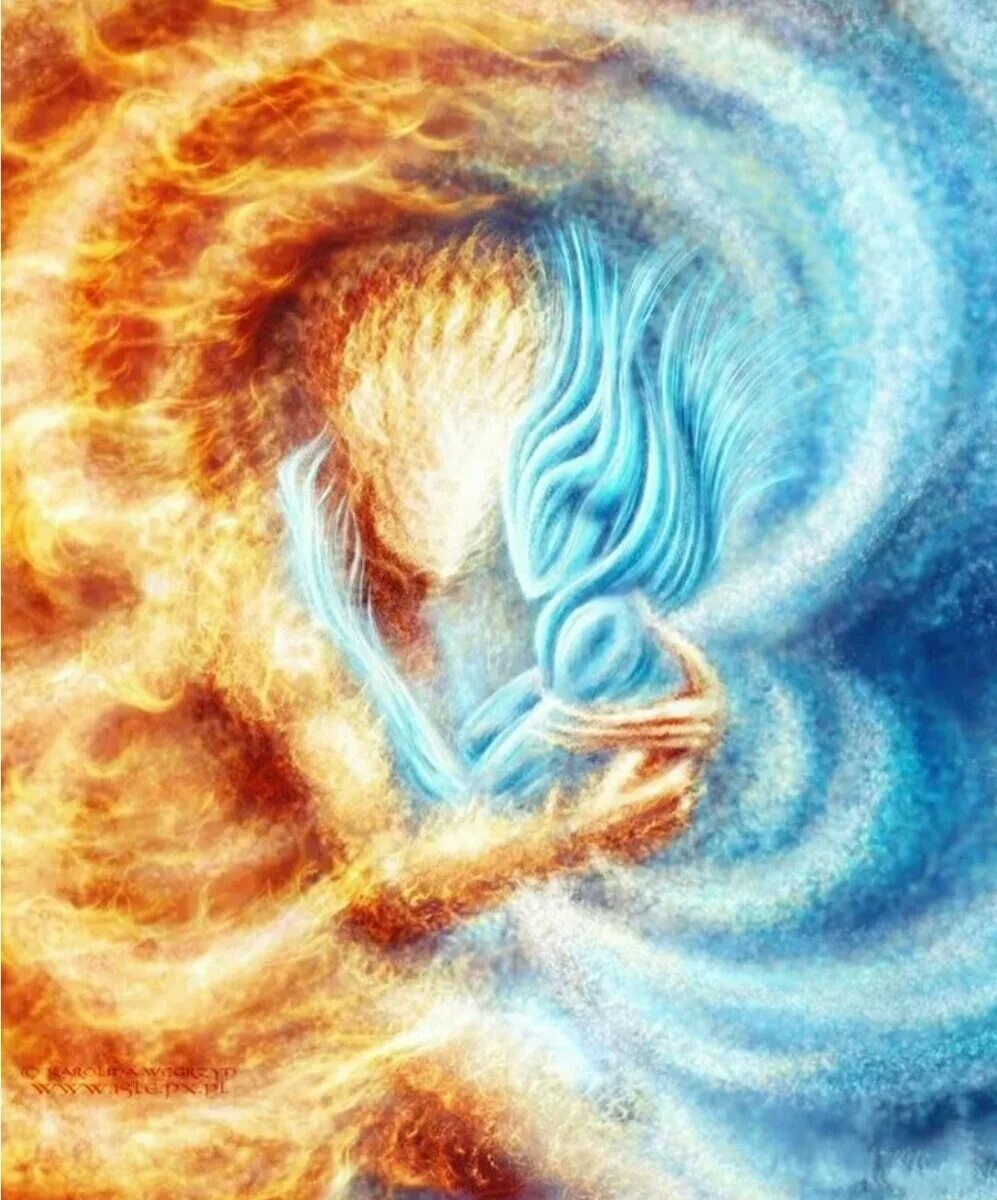 Вихре любви. Танец стихий. Картины художник фрейдун рассули. Двое влюбленных кружатся. Абстракция картины.