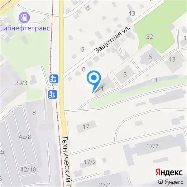 Технический проезд 1. Технический проезд 1
