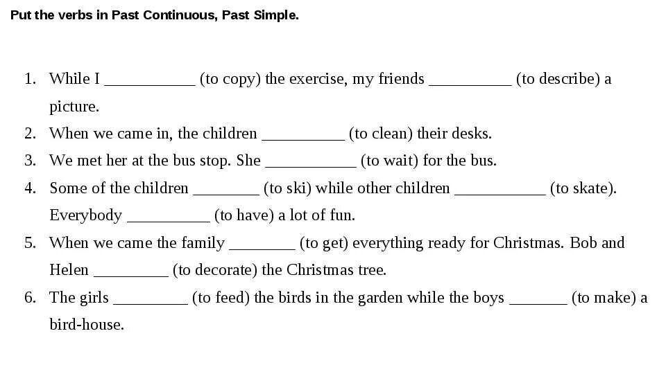 Wordwall present continuous past continuous. Задания на паст Симпл и паст континиус. Past simple past Continuous упражнения 5 класс. Past Continuous упражнения 7. Past cont past simple упражнения.