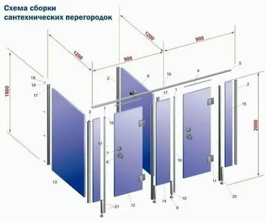 Размер сантехкабины