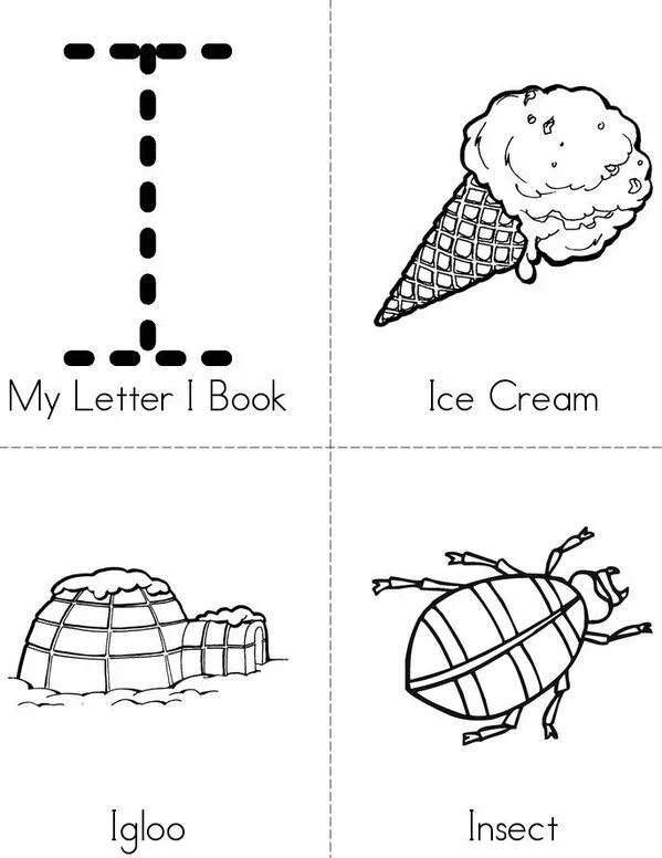 My letter book. Letter i for Kids. Letter i Worksheet. Letter i Worksheets for Kids.