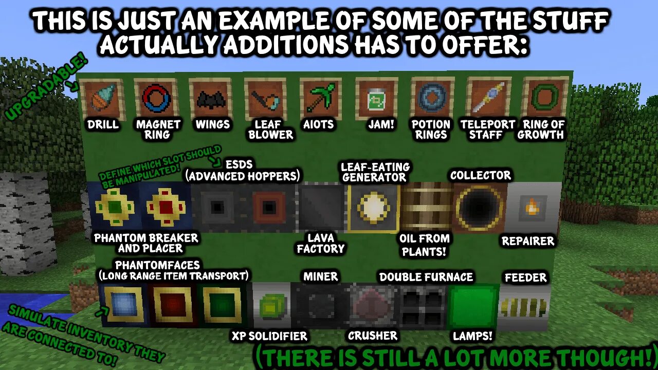 Мод create additions. Мод actually additions. actually additions 1.12.2. мод actually additions 1.12.2. майнкрафт мод actually additions.