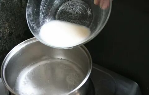 Клейстер из крахмала для ватных игрушек рецепт