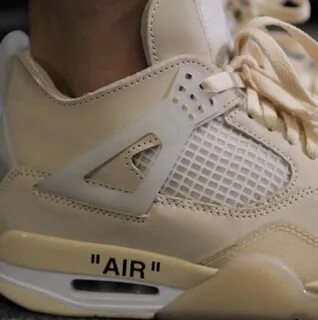 Nike x off white jordan 4