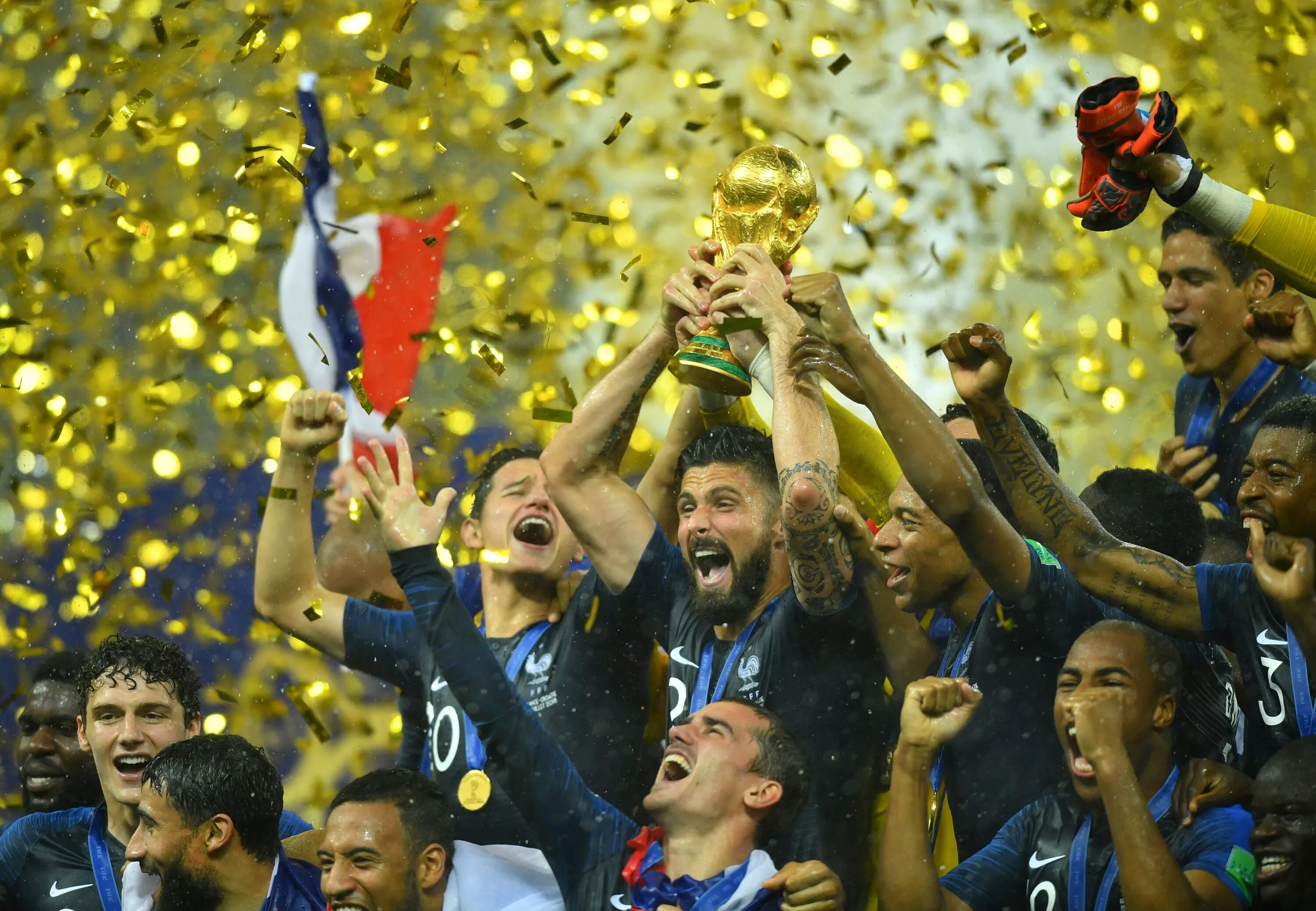 Действующий чемпион футбола. Победа Франции на ЧМ 2018. Франция финал 2018.