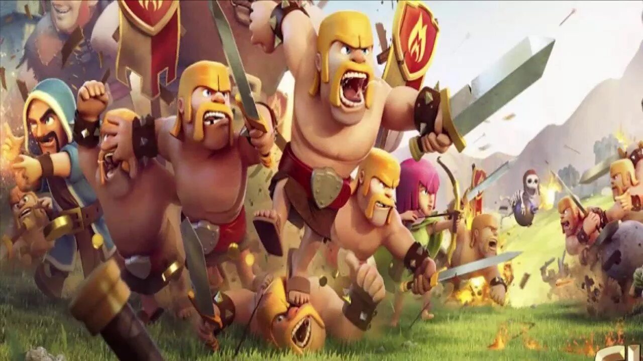 Clash of clans купить золотой. Клэш оф кланс. Варвар клэш. Клаш оф клаш. Клэшен клэнс.