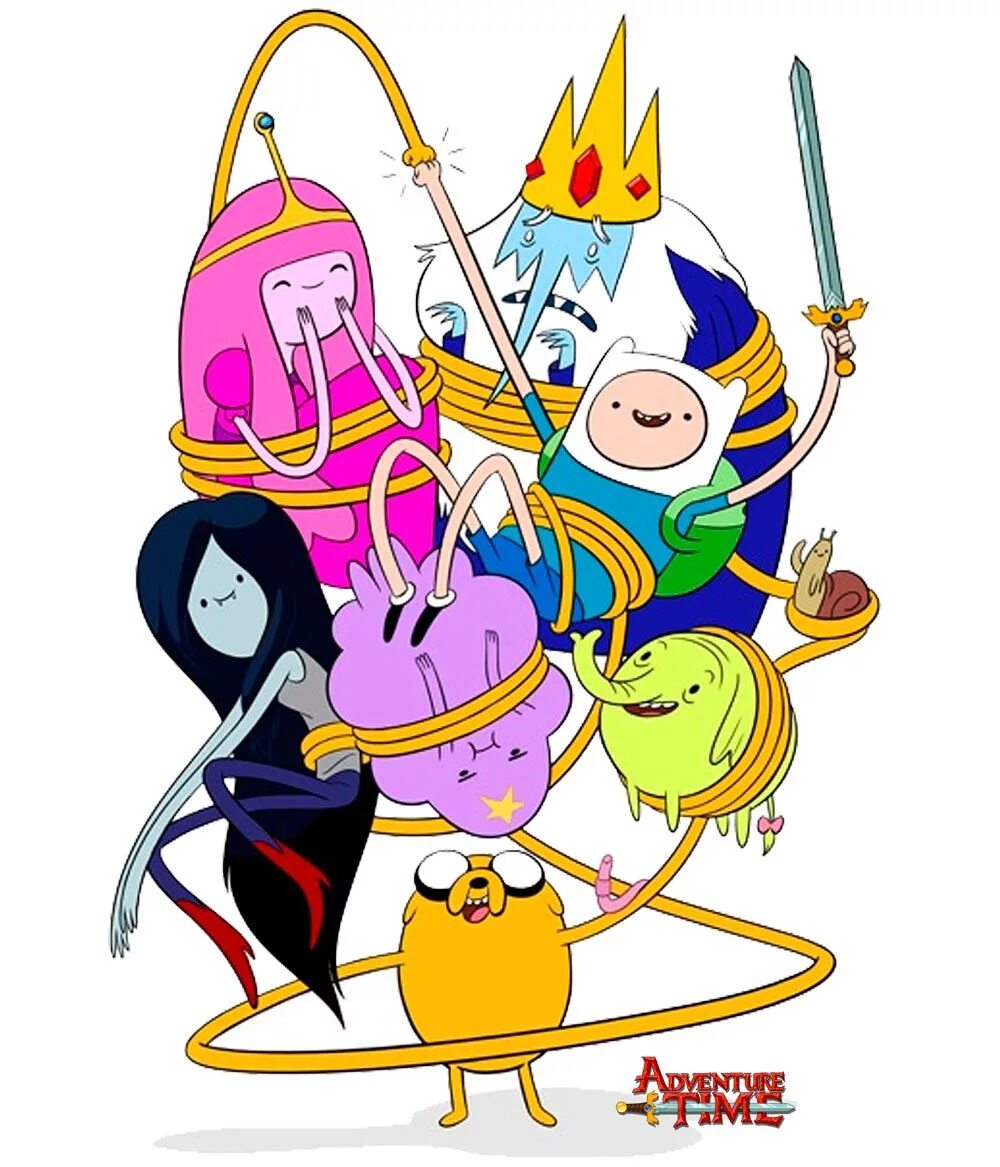 Время приключений история. Герои адвенчер тайм. Эдвенчер тайм персонажи. Adventure time герои. Персонажи из эндвейчер тайм.